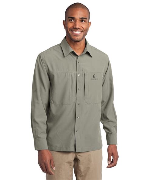 eddie bauer men's travel tops.